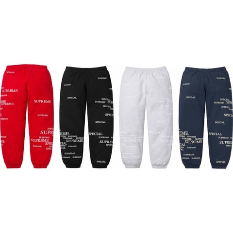 パンツ supreme special sweat pants Special Sweatpant - fall/winter 2024 - Supreme