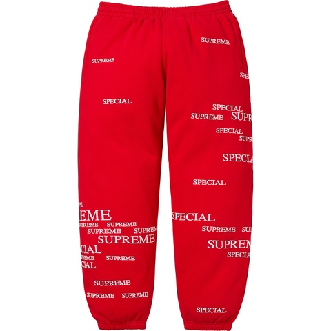 Supreme Special Sweatpant - Red