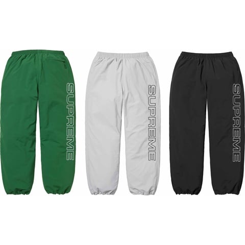 Spellout Embroidered Track Pant - fall/winter 2024 - Supreme Spellout Embroidered Track Pant - fall/winter 2024 - Supreme