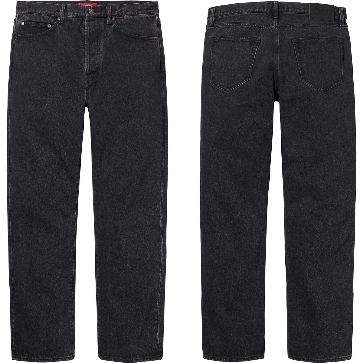 Supreme Stone Washed Black Slim Jean (fall/winter 2024)