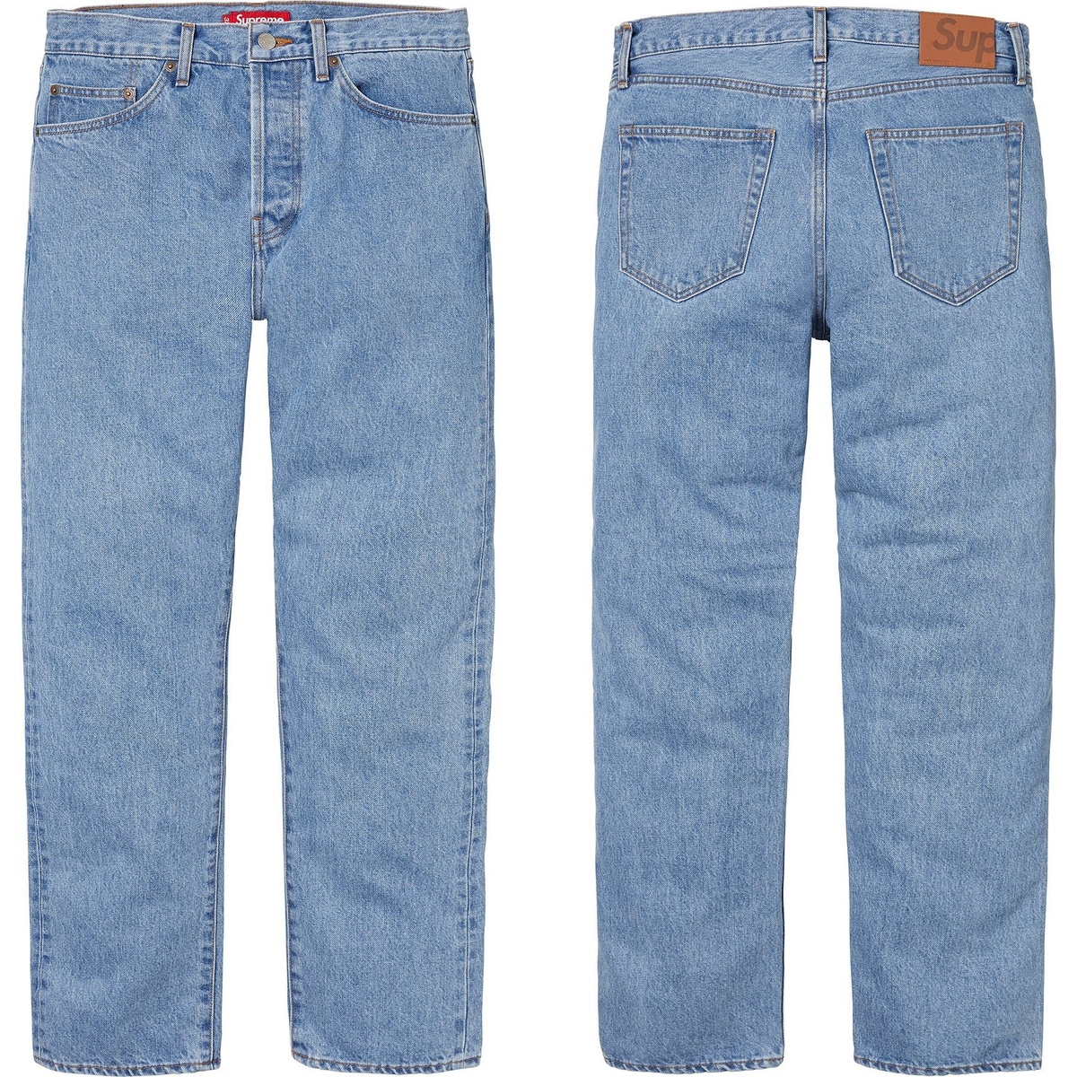 Supreme Stone Washed Slim Selvedge Jean (fall/winter 2024)