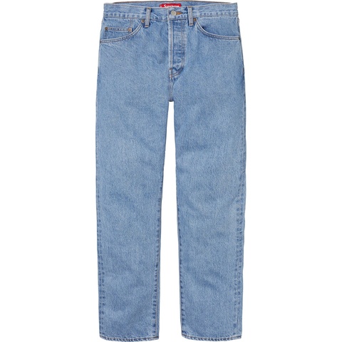 Supreme Stone Washed Slim Selvedge Jean - Stone Washed Indigo