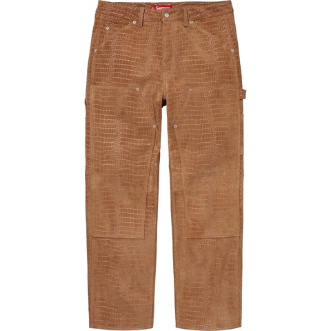 パンツ Supreme Double Knee Painter Pant Rust 36 Worn Double Knee Painter Pant - Shop - Supreme