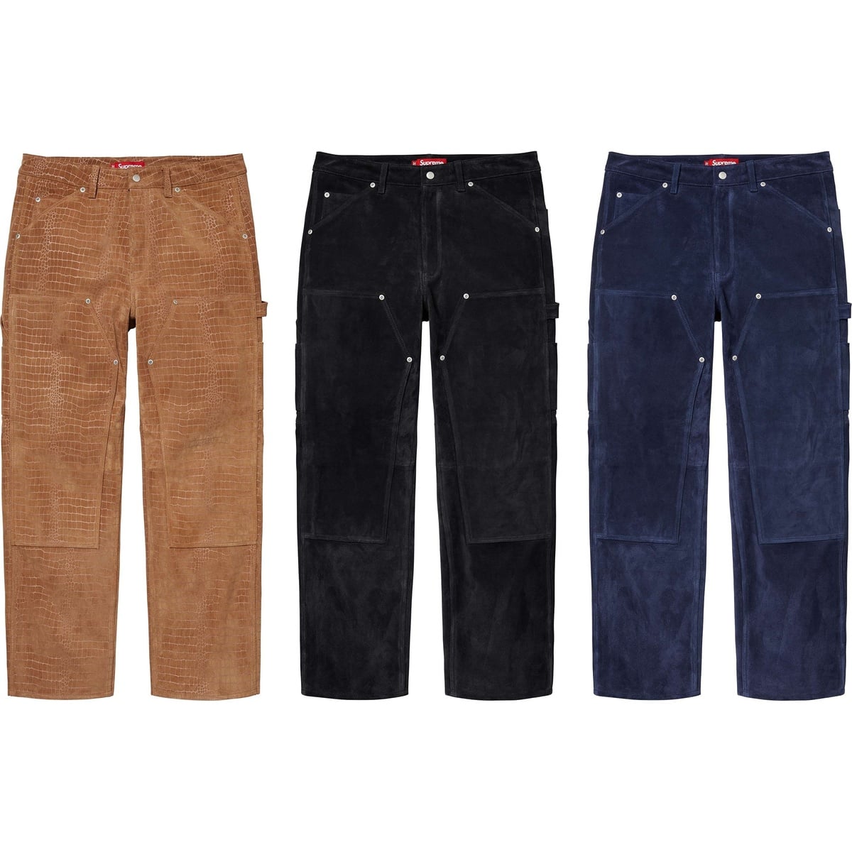 Suede Double Knee Painter Pant - SupremeCommunity