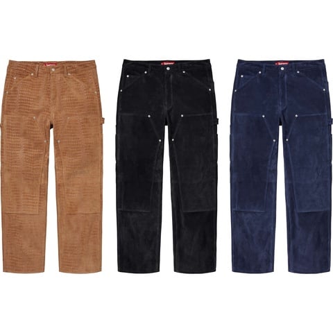 Suede Double Knee Painter Pant - fall/winter 2024 - Supreme