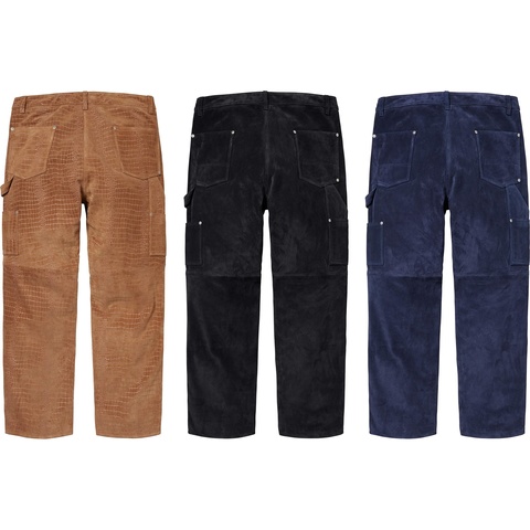 Suede Double Knee Painter Pant - fall/winter 2024 - Supreme