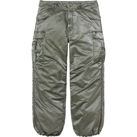 Washed Flight Satin Cargo Pant - fall/winter 2024 - Supreme