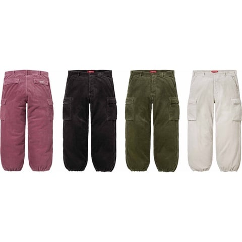 Supreme Wide Wale Corduroy Cargo Pant - $198.00