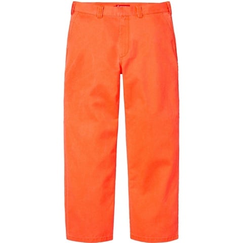 Supreme Work Pant - Orange