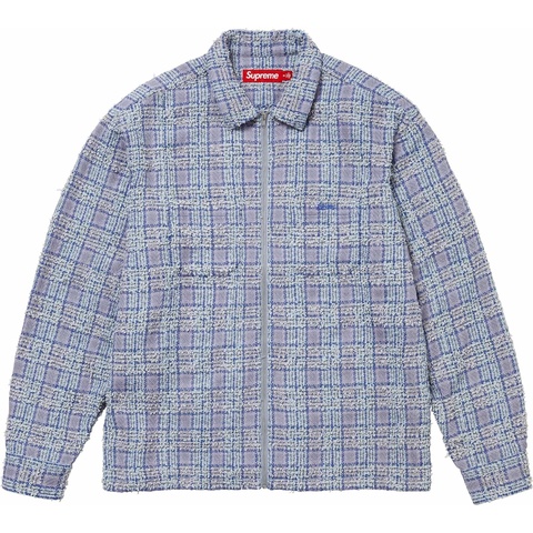 Bouclé Zip Up Shirt - fall/winter 2024 - Supreme
