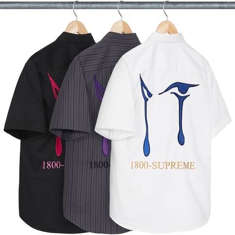 Supreme AOI Eyes S/S Work Shirt - $138.00
