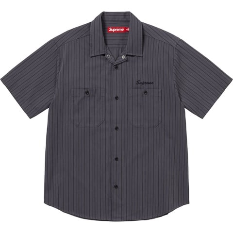 Supreme AOI Eyes S/S Work Shirt - Stripe