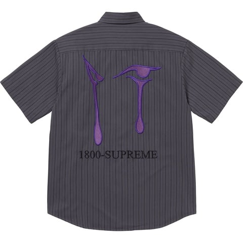 Supreme AOI Eyes S/S Work Shirt - Stripe