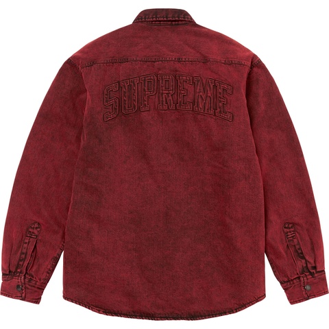 Faux Shearling Lined Work Shirt - fall/winter 2024 - Supreme