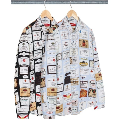 Label Shirt - fall/winter 2024 - Supreme