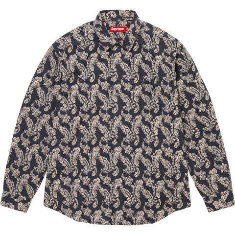Paisley Flannel Shirt - fall/winter 2024 - Supreme