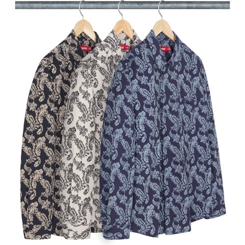 Paisley Flannel Shirt - fall/winter 2024 - Supreme