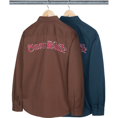 Supreme Snow White Work Shirt - $148.00