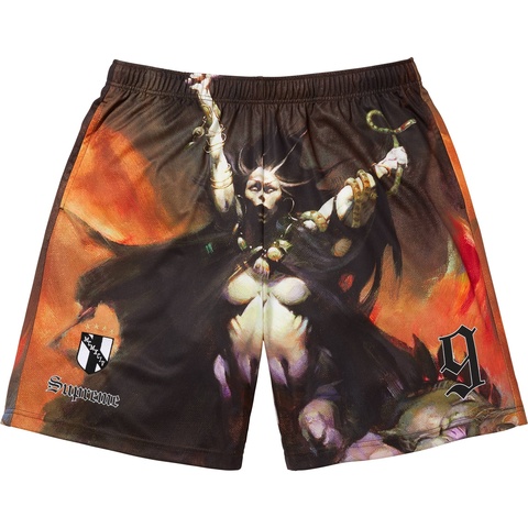 ウェア Supreme Frank Frazetta Soccer Short Supreme/Frank Frazetta Soccer Short - Supreme