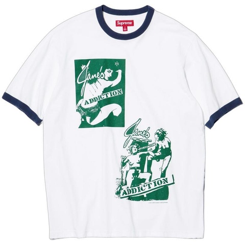 Supreme Jane's Addiction Ringer Tee - Colorway