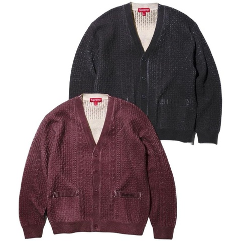 ミュージシャン Supreme x Jane's Addiction Cardigan Jane's Addiction Cardigan - fall/winter 2024 - Supreme