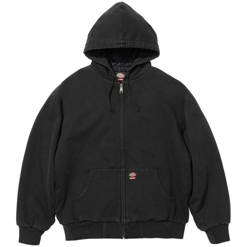 Supreme®/Dickies® Quilted Lined Zip Up Hooded Sweatshirt - Supreme