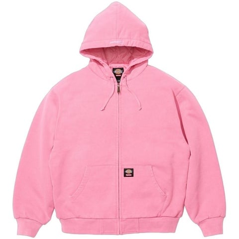 Supreme®/Dickies® Quilted Lined Zip Up Hooded Sweatshirt - Supreme
