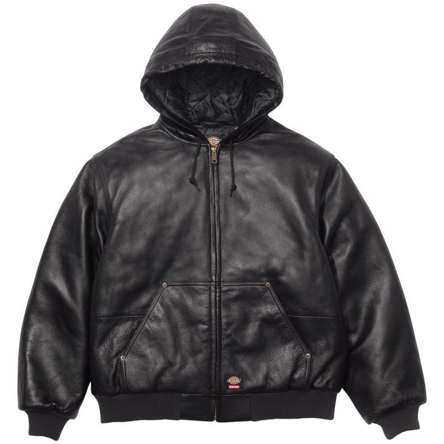 k*※様 【大きいサイズ】Supreme×Dickies レザーパーカージャケッ Supreme®/Dickies® Hooded Leather Work Jacket - Supreme