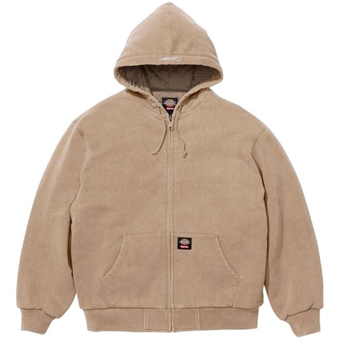 Supreme Supreme®/Dickies® Quilted Lined Zip Up Hooded Sweatshirt - Colorway