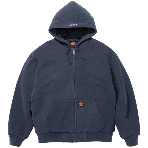 Supreme®/Dickies® Quilted Lined Zip Up Hooded Sweatshirt - Supreme