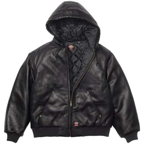 Supreme Supreme®/Dickies® Hooded Leather Work Jacket - Colorway