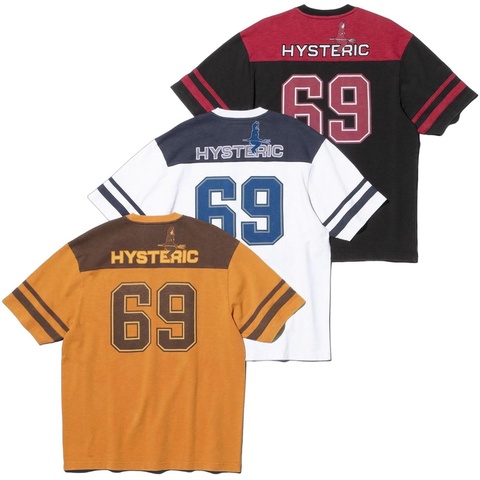 シャツ XL Supreme HYSTERIC GLAMOUR 69 Football SUPREME®/HYSTERIC GLAMOUR 69 FOOTBALL TOP JERSEY White FW24 Men's