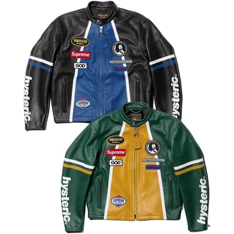 Supreme®/HYSTERIC GLAMOUR/Vanson Leathers® Jacket - Supreme