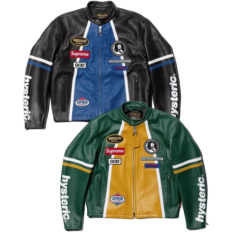 Supreme Supreme®/HYSTERIC GLAMOUR/Vanson Leathers® Jacket (fall/winter 2024) - $1098.00