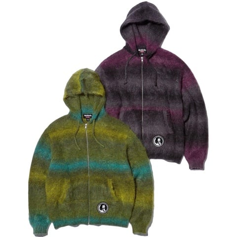 Supreme Supreme®/HYSTERIC GLAMOUR Mohair Zip Up Hooded Sweater - $298.00