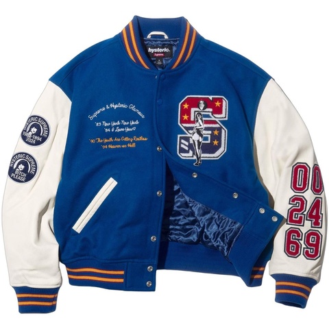 Supreme Supreme®/HYSTERIC GLAMOUR Varsity Jacket - Colorway