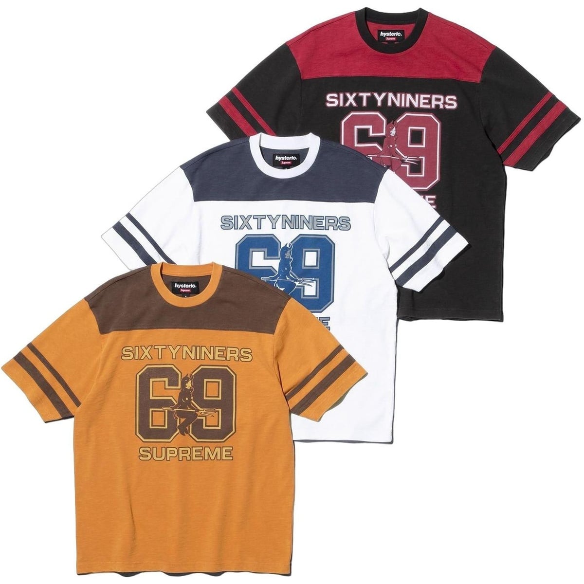 Supreme®/HYSTERIC GLAMOUR 69 Football Top - SupremeCommunity
