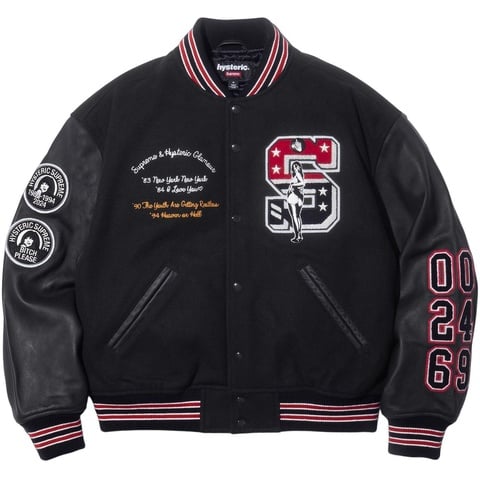 Supreme Supreme®/HYSTERIC GLAMOUR Varsity Jacket - Colorway