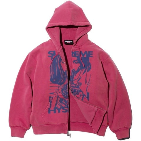 Supreme®/HYSTERIC GLAMOUR Thermal Lined Zip Up Hooded Sweatshirt