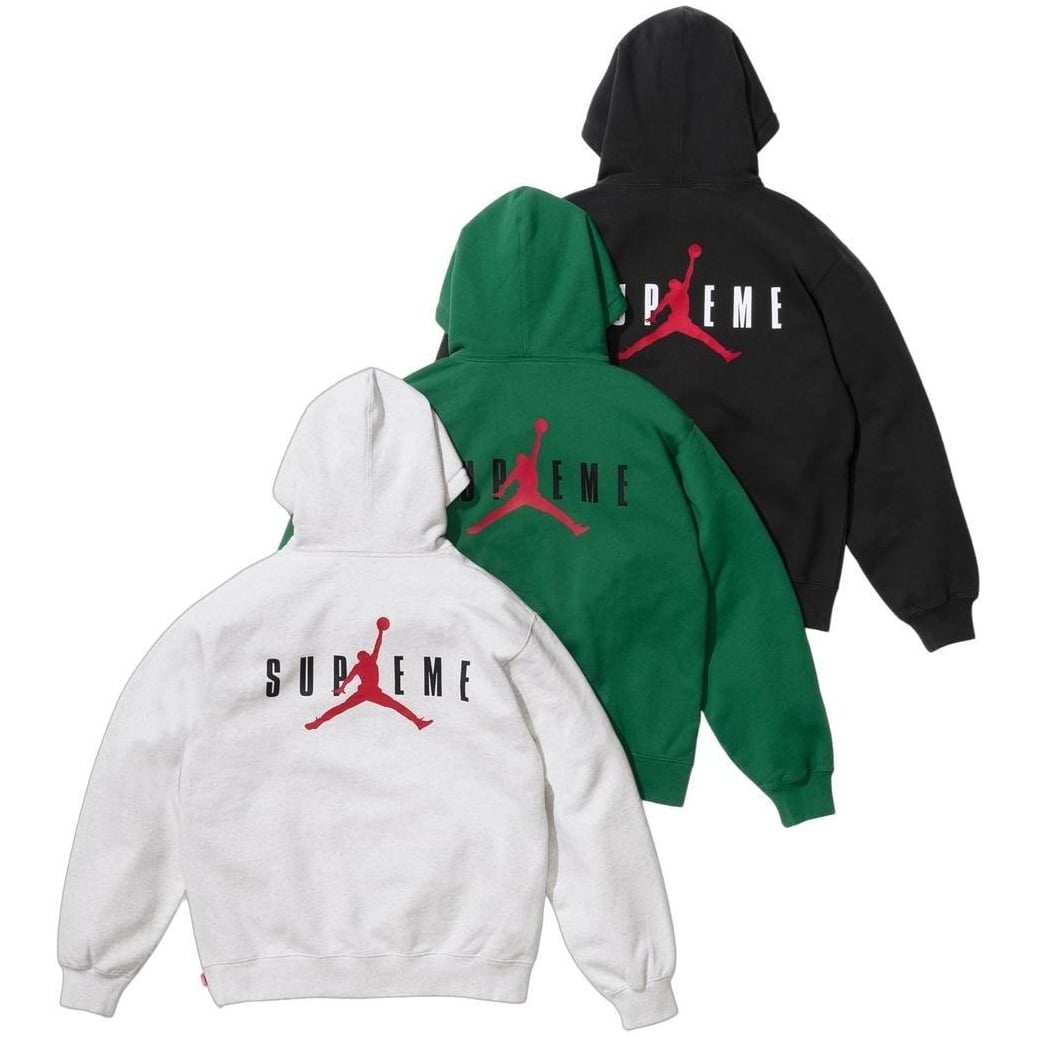 Supreme®/Jordan® Hooded Sweatshirt - SupremeCommunity