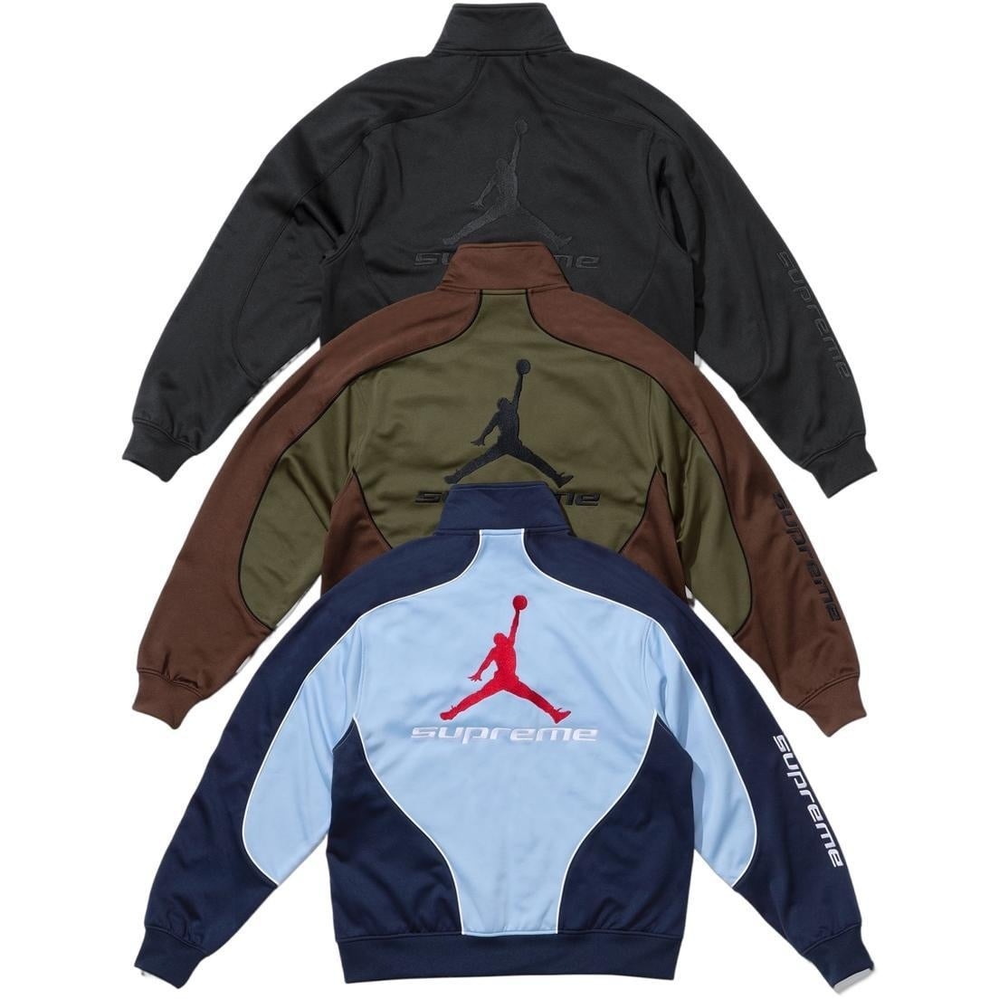 Supreme x Jordan Tricot トラックジャケット　上下セット　L Supreme Jordan Tricot Track Jacket Light Blue Men's - FW24 - US