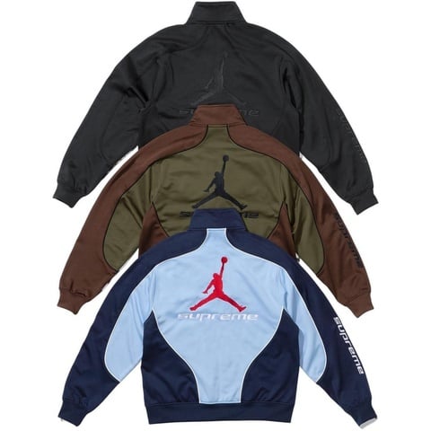 Supreme®/Jordan® Tricot Track Jacket - Supreme
