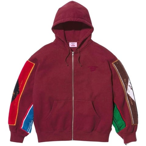 Supreme®/Martine Rose® Towel Zip Up Hooded Sweatshirt - Supreme