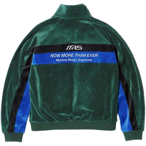 Supreme®/Martine Rose® Velour Track Jacket - Supreme