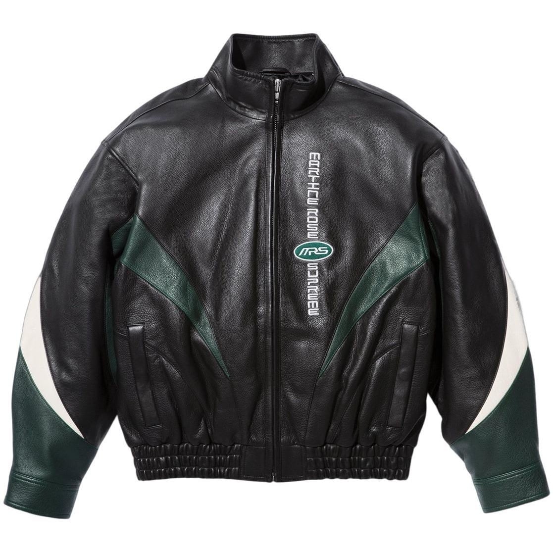 MARTINE ROSE ブラック/グリーン ジャケット supreme Supreme®/Martine Rose® Leather Jacket - Supreme