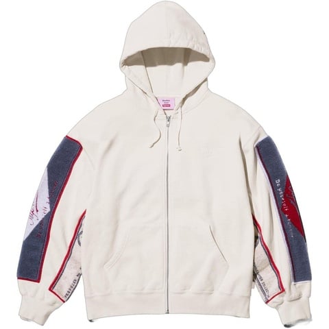 Supreme®/Martine Rose® Towel Zip Up Hooded Sweatshirt - Supreme