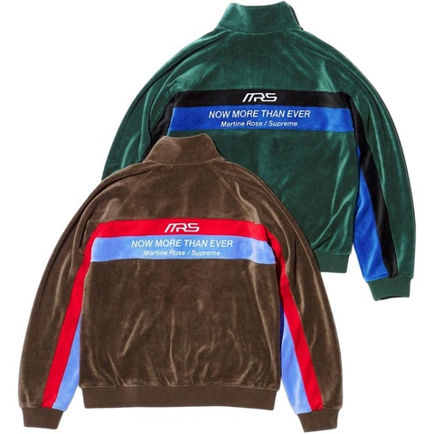 Supreme®/Martine Rose® Velour Track Jacket - Supreme