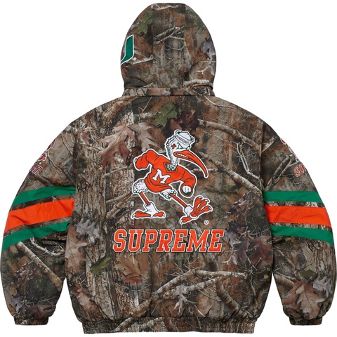 Supreme®/Mitchell & Ness NCAA Hooded Stadium Jacket - Supreme