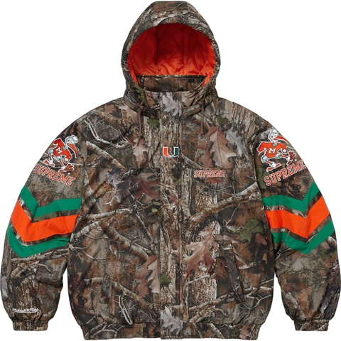 Supreme Supreme®/Mitchell & Ness NCAA Hooded Stadium Jacket - Colorway