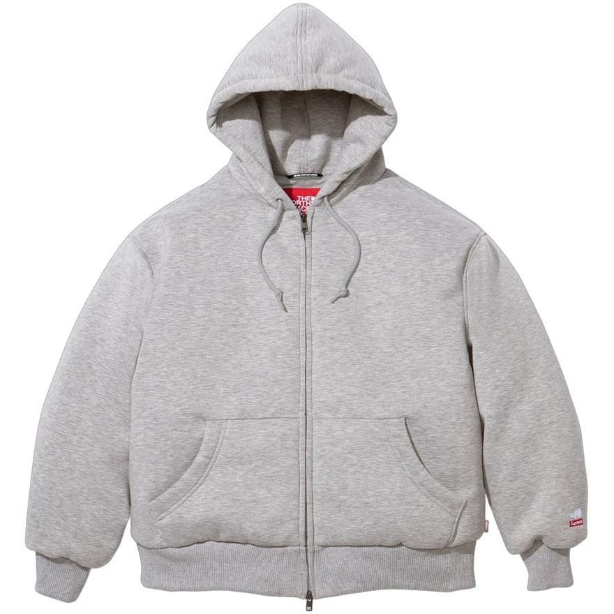 Supreme Supreme The North Face Down Zip Up Hooded Sweatshirt (FW24) - $298